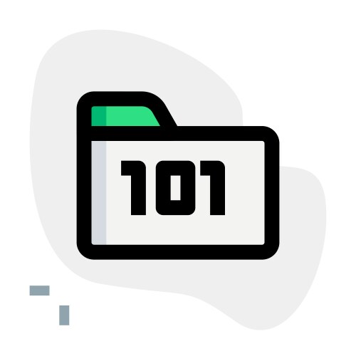 Server switch protocol in ongoing folder vector image