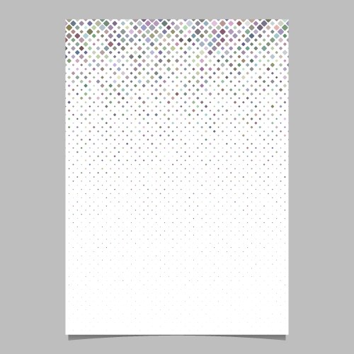 Abstract geometric diagonal square pattern vector image