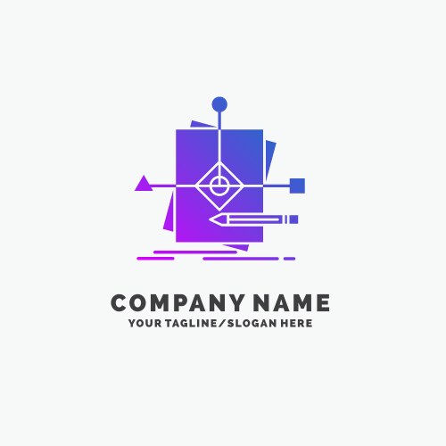 Algorithm business foretelling pattern plan vector image