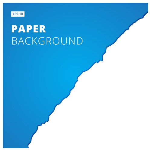 Dark blue ripped paper grunge background Vector Image