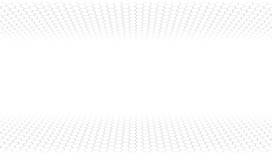 3d top and bottom perspective hexagonal surface vector image