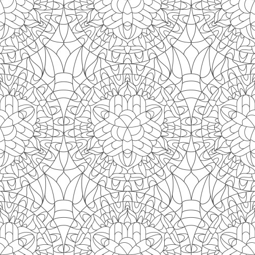 Seamless pattern the background of simple lines vector image