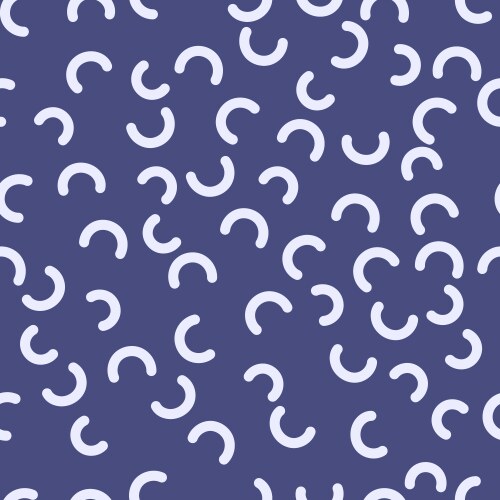 Seamless curve line pattern vector image