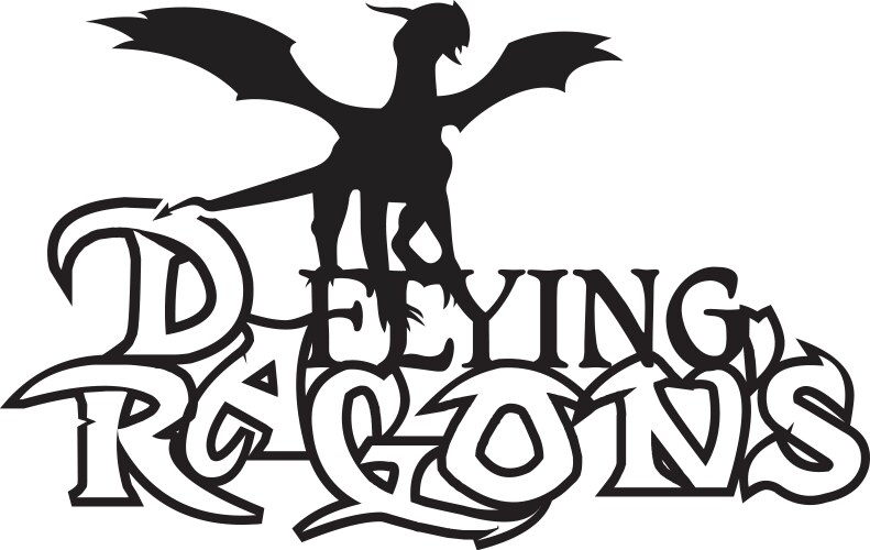 Dragon flying letter Vector Image