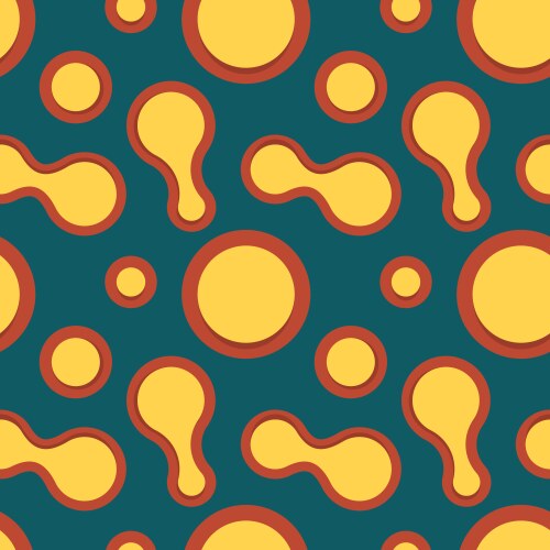 Seamless abstract mid century modern pattern Vector Image