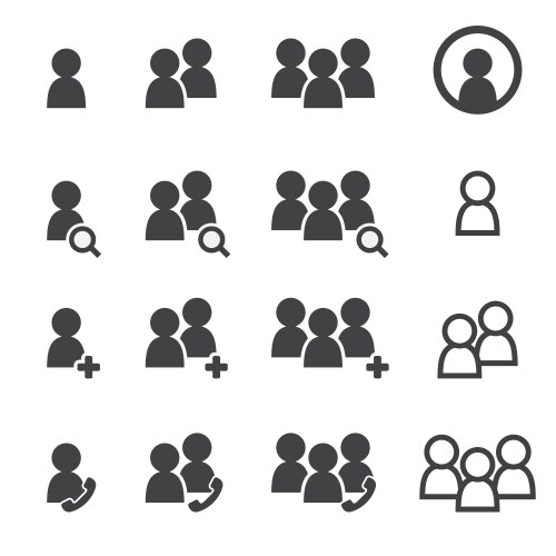 Population icon Royalty Free Vector Image - VectorStock