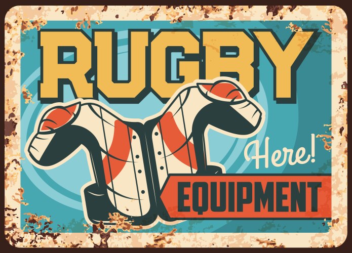 rugequipment rusty metal plate vector image