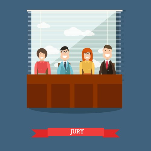 Jury duty Vector Images & Graphics for Commercial Use | VectorStock