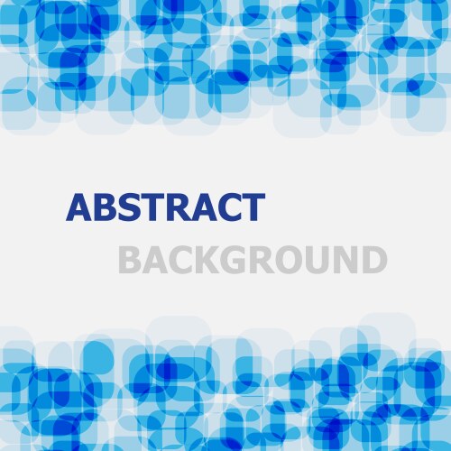 Blue rounded rectangle fire frame Royalty Free Vector Image