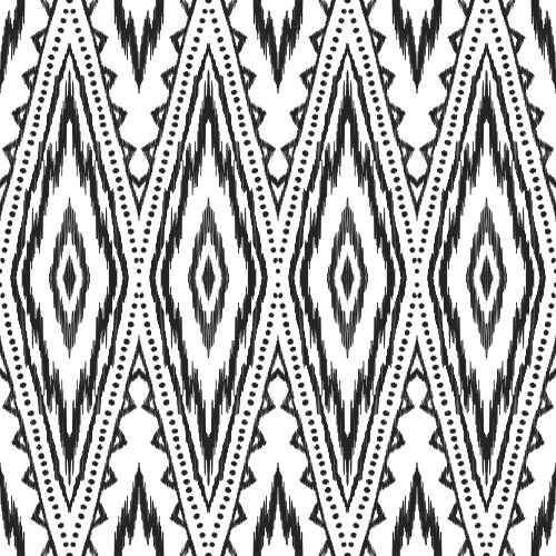 Black and white seamless pattern Royalty Free Vector Image