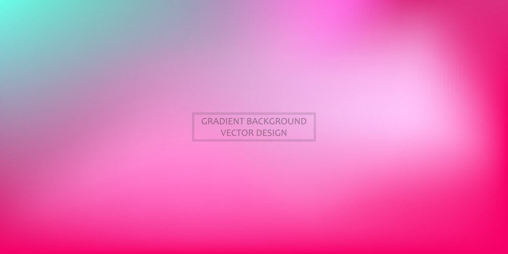 Panoramic web template multicolor gradient vector image