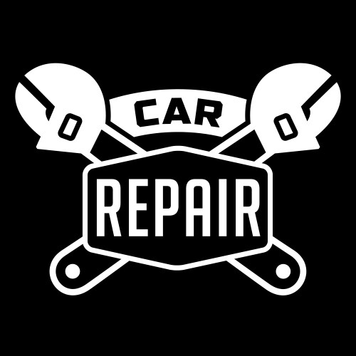Mechanic logo and badge good for print Vector Image