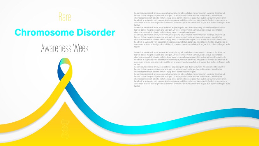 rare-chromosome-disorder-awareness-week-royalty-free-vector