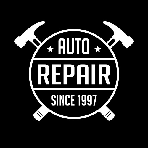 Mechanic logo and badge good for print Vector Image