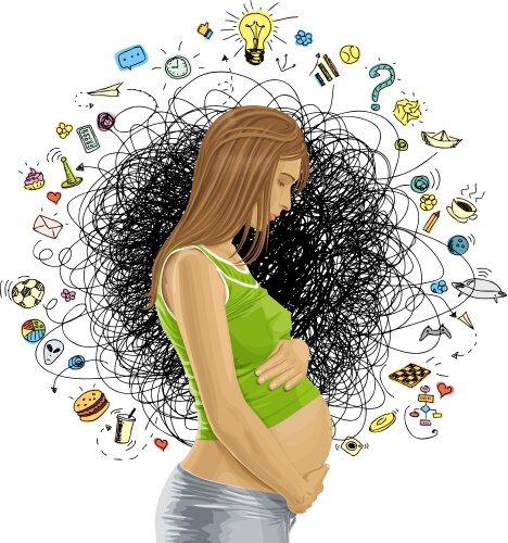 Waiting Vector Image