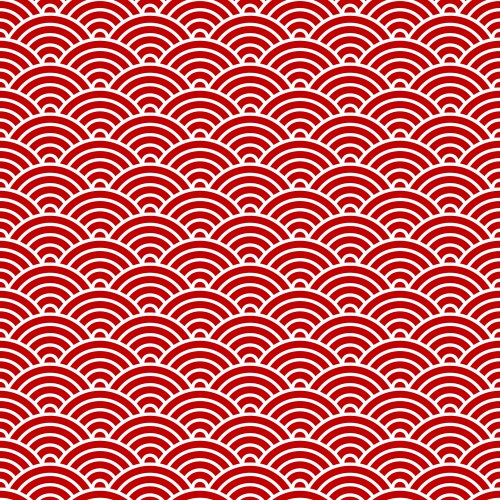 chinese and japanese seamless pattern traditional vector image