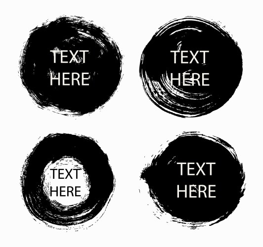 Hand drawn brush Royalty Free Vector Image - VectorStock