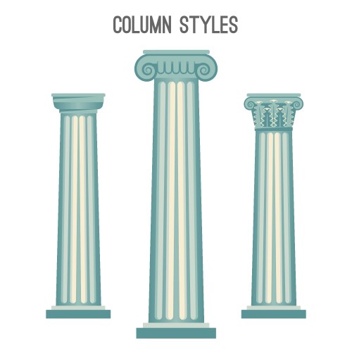 Ancient greek background Royalty Free Vector Image