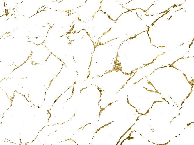 gold marbling texture on white background design vector