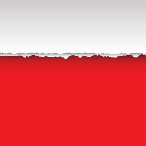 red page tear vector image vector image