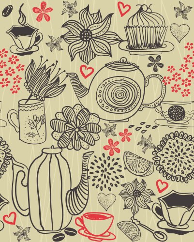 Floral Paisley Pattern Vector Image