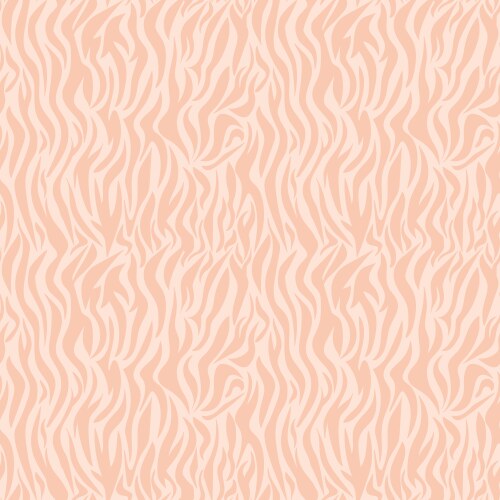 Zebra fur seamless pattern with color of year vector image