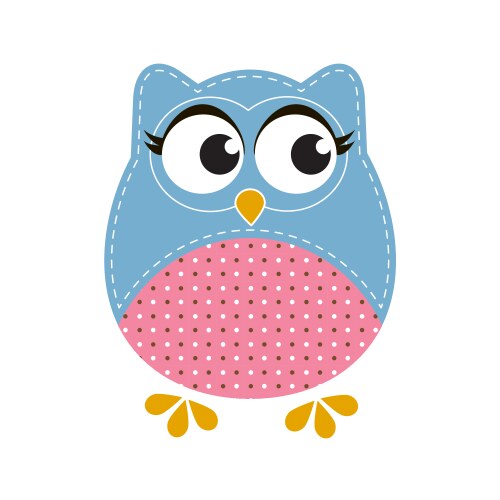 Cute owl Royalty Free Vector Image - VectorStock