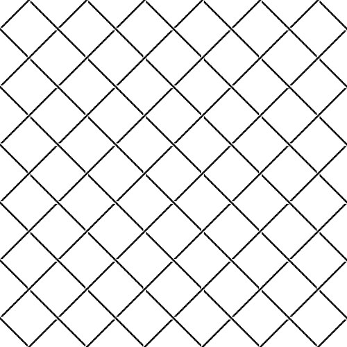 Diagonal Net Pattern - Navy & White vector image