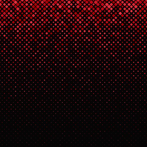 Geometric diagonal square pattern background vector image