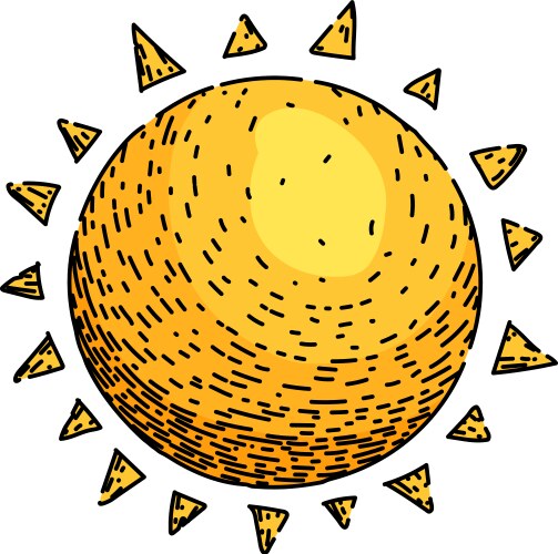 Sun Rays Sketch Vector Images (over 3,600)
