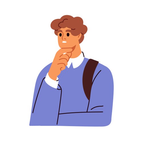 Student Thinking Vector Images (over 10,000)