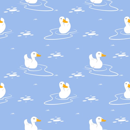 Seamless pattern repeatable texture summer spring vector image