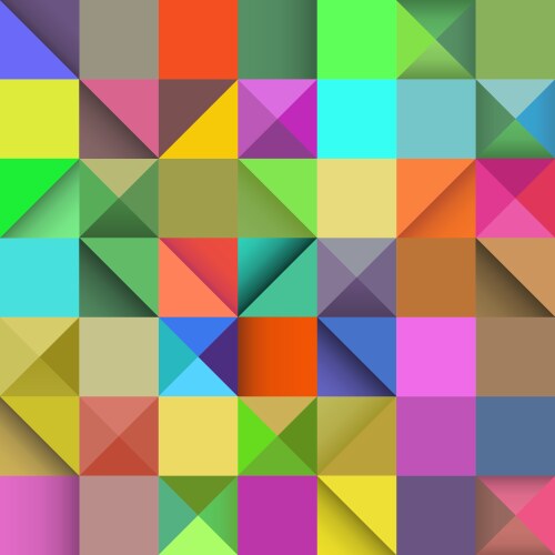 rectangle seamless pattern abstract background vector image