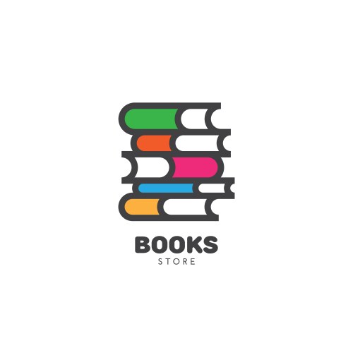 Pocket book logo Royalty Free Vector Image - VectorStock