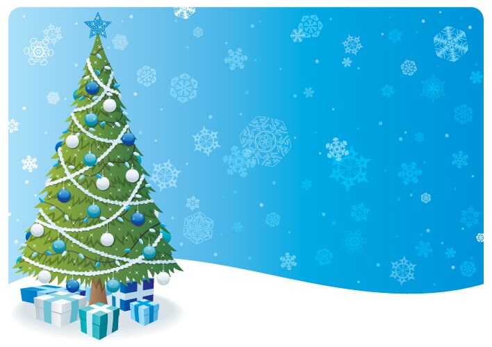 Christmas tree Royalty Free Vector Image - VectorStock