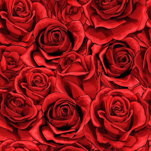 Red rose background Royalty Free Vector Image - VectorStock