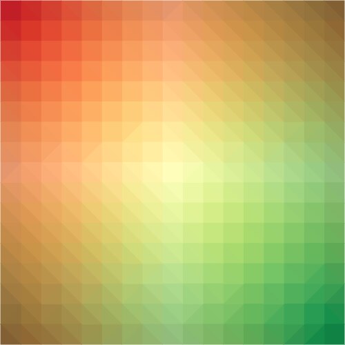 Light rainbow triangle gradient background vector image