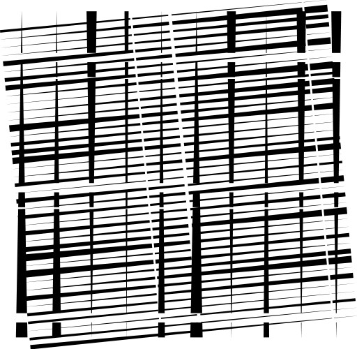 Random grid mesh pattern grating trellis texture vector image