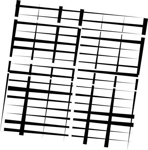 Random grid mesh pattern grating trellis texture vector image