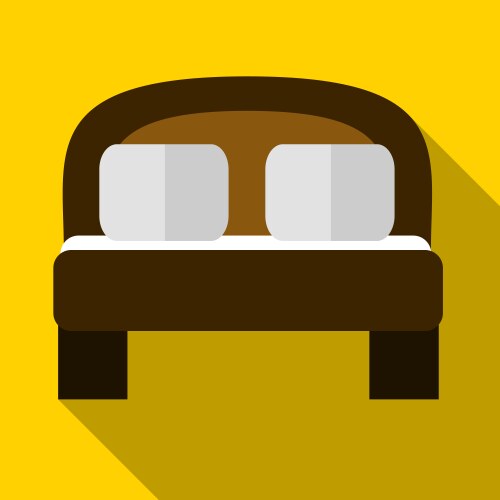 Bed single Royalty Free Vector Image - VectorStock