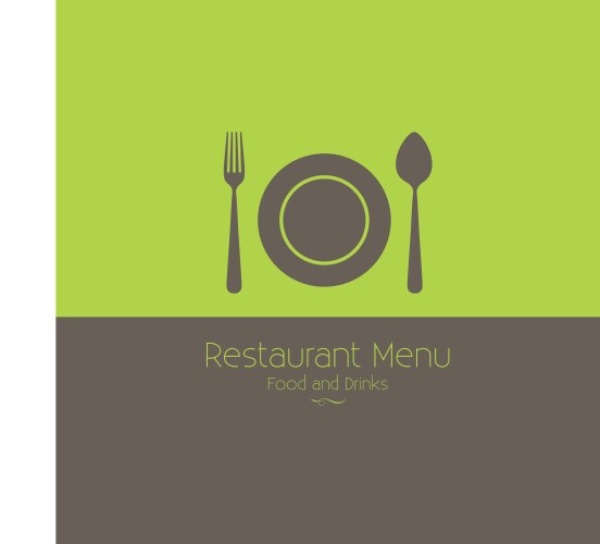 Abstract menu background with some special objects vector image