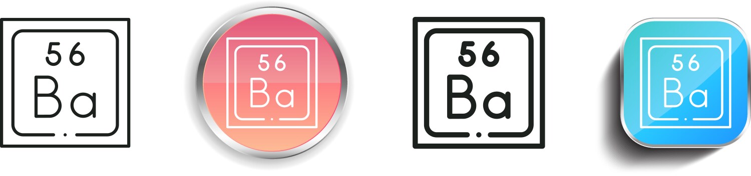 Chemical Barium Symbol Vector Images (62)