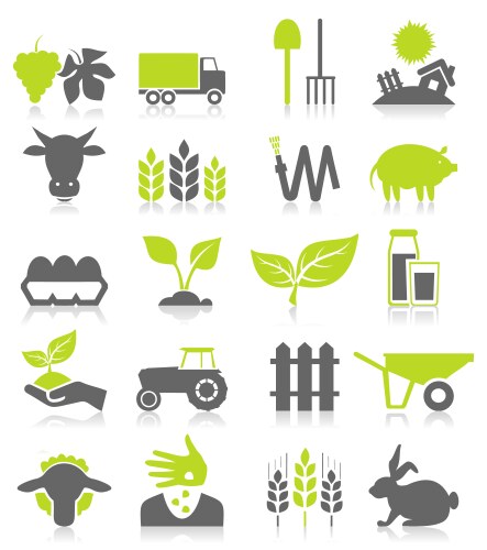 Background agriculture Royalty Free Vector Image