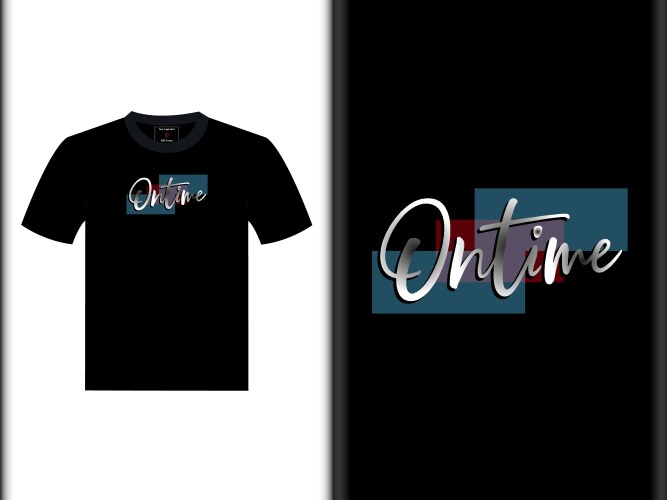 T-shirt design eps custom Royalty Free Vector Image