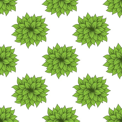 Green leaves maze Royalty Free Vector Image - VectorStock
