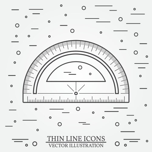Angles icons set on white background Royalty Free Vector