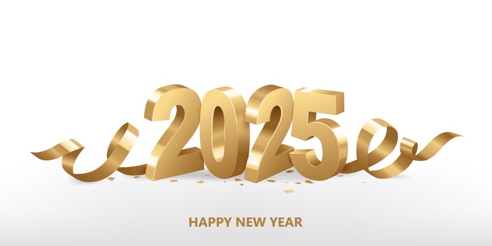 Happy chinese new year 2025 of the snake Vector Image