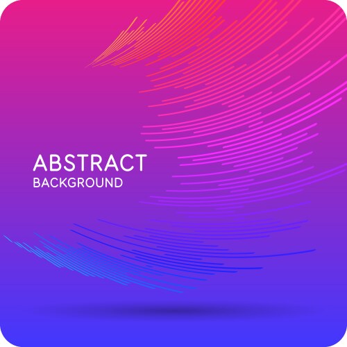 Abstract element with dynamic lines a simple vektorbild