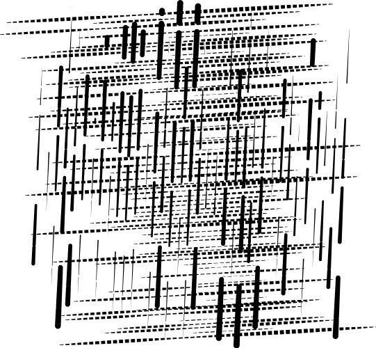 Grid mesh abstract geometric pattern segmented vector image