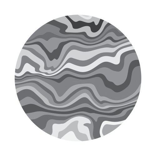 Minimal abstract shape isolated geometric object vector image